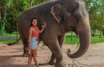 Парк сохранения слонов на Пхукете №3
