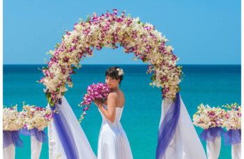 Свадебная церемония на пляже фото №1