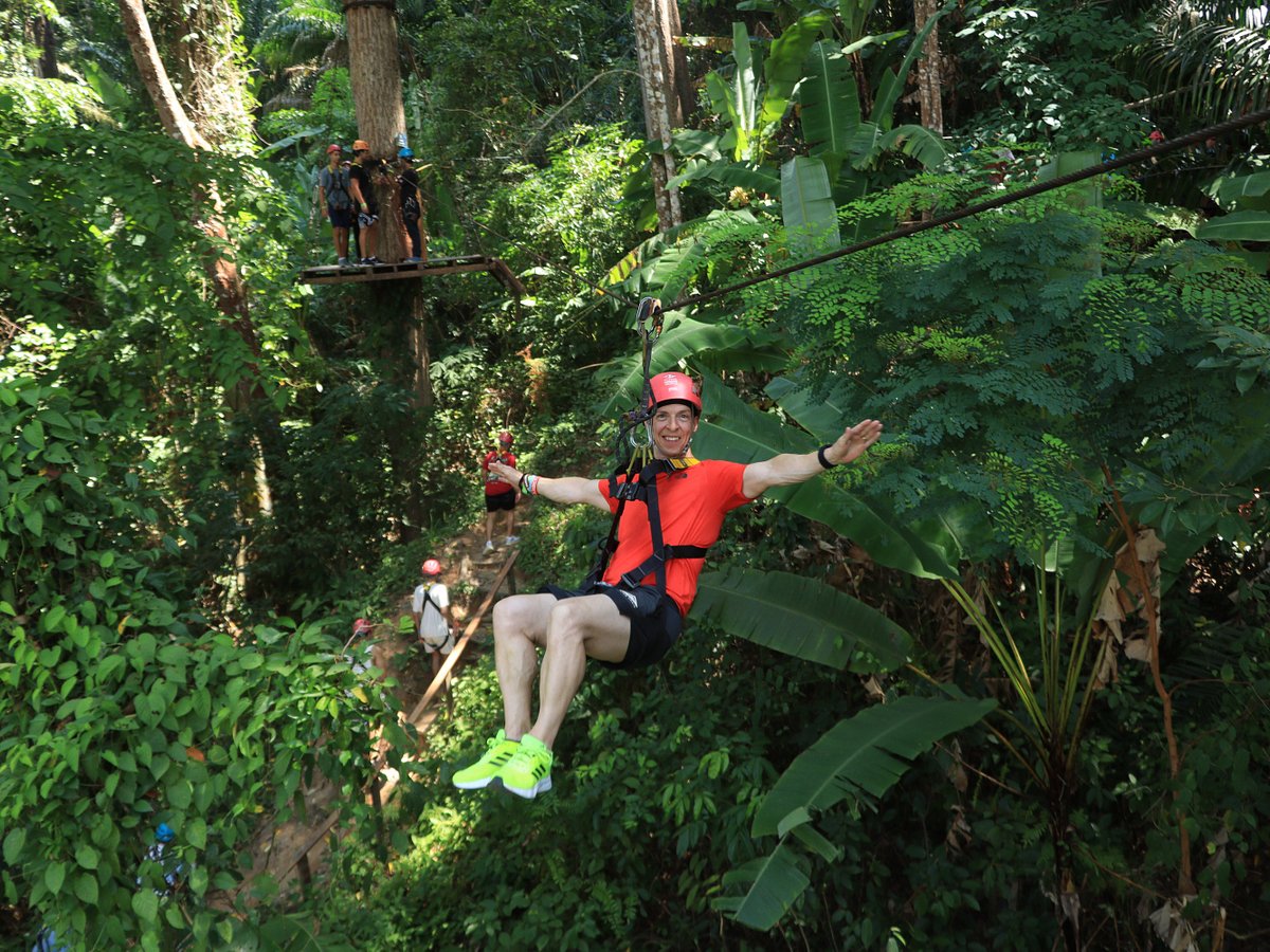 Экскурсия в верёвочный парк Мир Ханумана на Пхукете