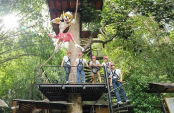 Экскурсия в верёвочный парк Мир Ханумана на Пхукете фото №4