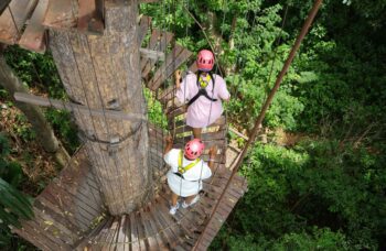 Экскурсия в верёвочный парк Мир Ханумана на Пхукете фото №5