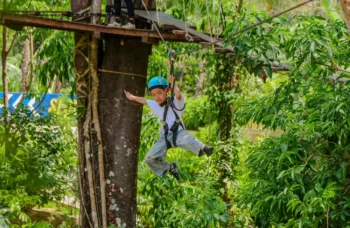 Экскурсия в верёвочный парк Мир Ханумана на Пхукете фото №14