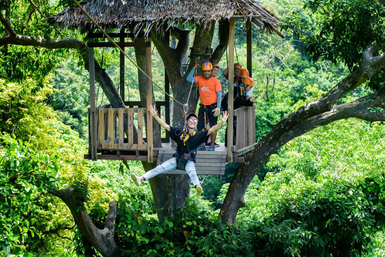 Экскурсия в веревочный парк <br> Skyline adventure