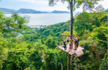 Экскурсия в Erawan Patong Zipline на Пхукете фото №6